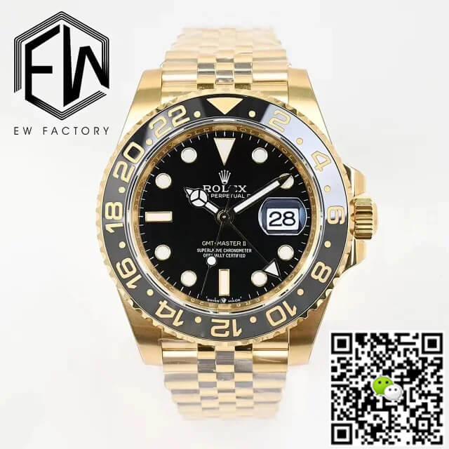 Rolex GMT Master II M126718grnr-0001 EW Factory Black Dial
