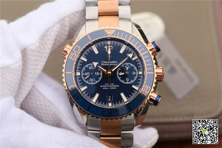 Omega Seamaster Ocean Planet 600M 215.20.46.51.03.001 OM Factory Blue Dial