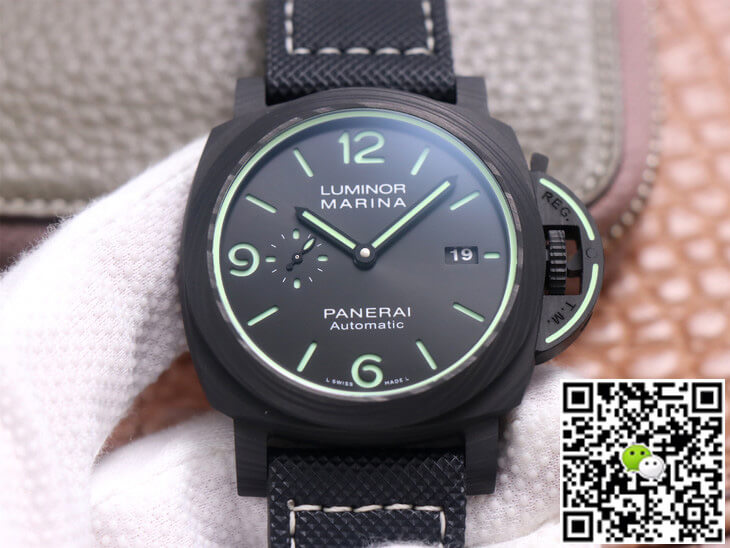 Panerai Luminor PAM1118 VS Factory Carbon Fiber Case