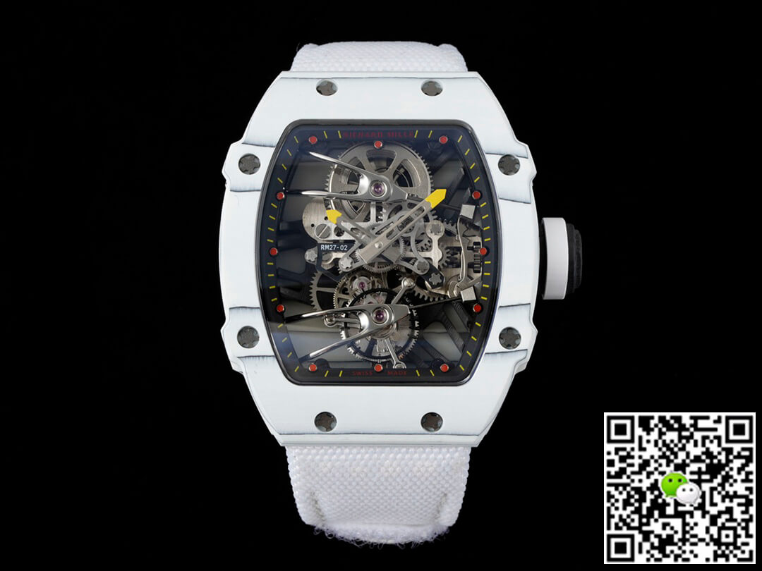 Richard Mille RM27-02 Rafael Nadal Tourbillon RM Factory White Strap
