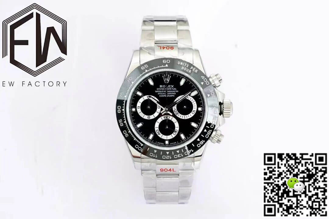 Rolex Cosmograph Daytona M116500LN-0002 EW Factory Ceramic Bezel