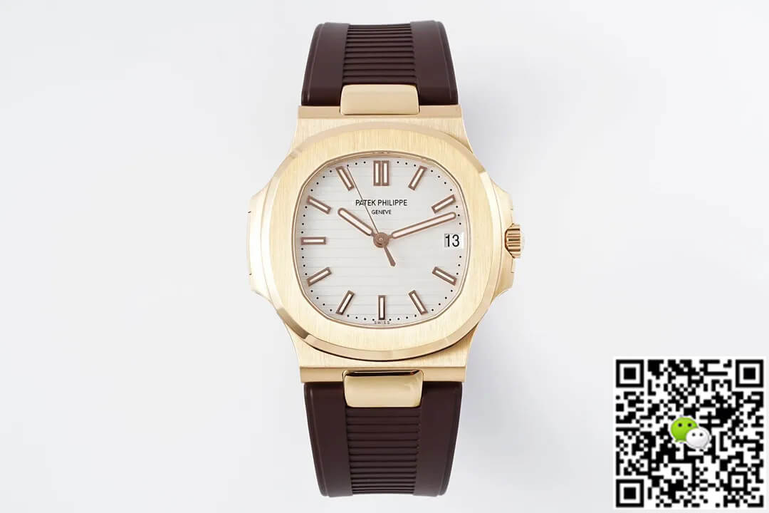 Patek Philippe Nautilus 5711 PPF Factory Brown Rubber Strap