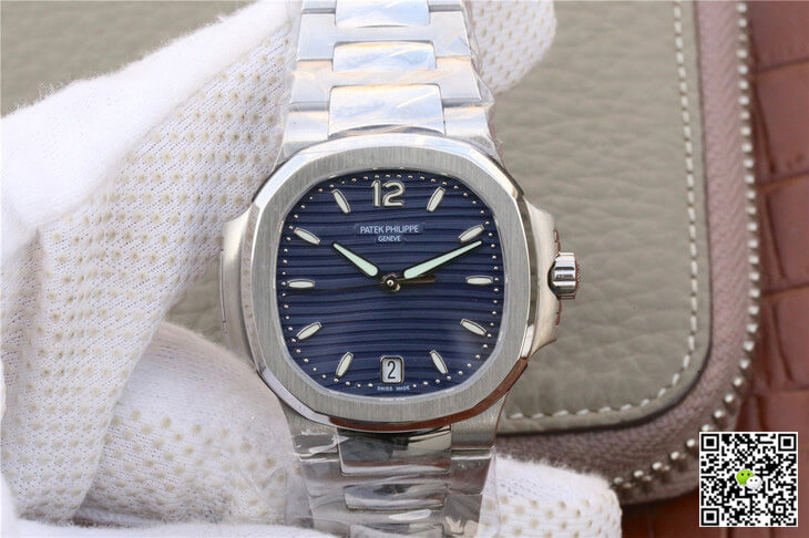 Patek Philippe Nautilus Ladies 7118/1A-001 PF Factory Blue Dial