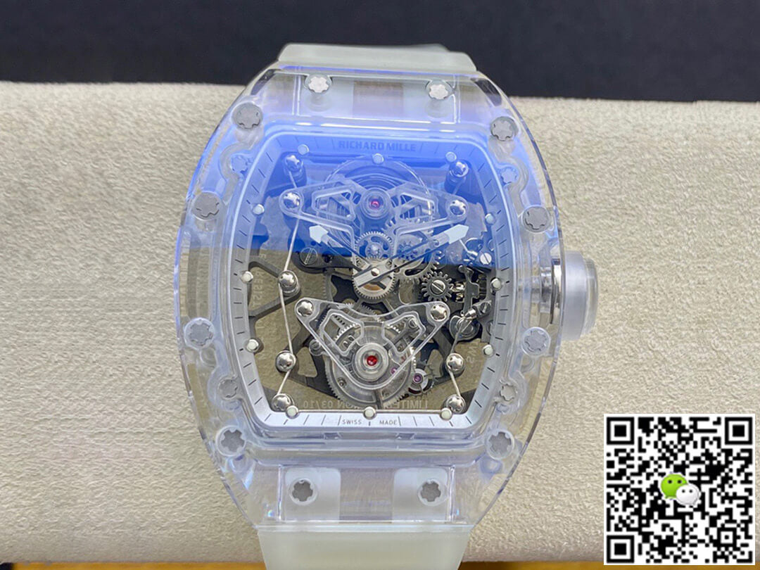 Richard Mille RM056 Tourbillon EUR Factory White Transparent Strap