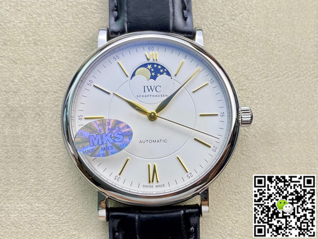IWC Portofino Moon Phase IW459401 MKS Factory White Dial