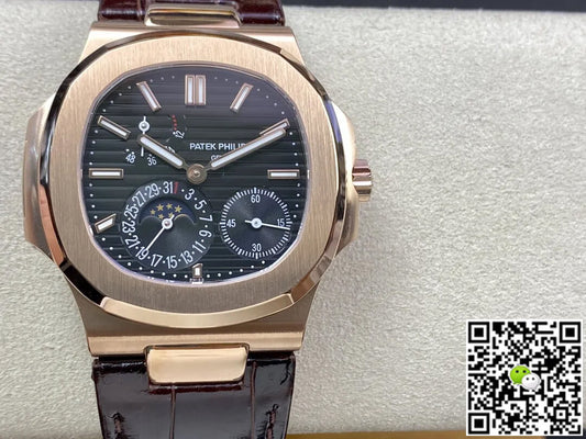 Patek Philippe Nautilus 5712 GR Factory Leather Strap