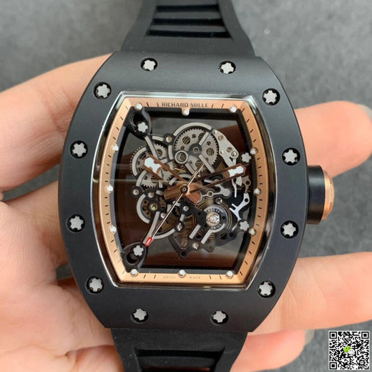 Richard Mille RM055 KV Factory V2 Black Ceramic