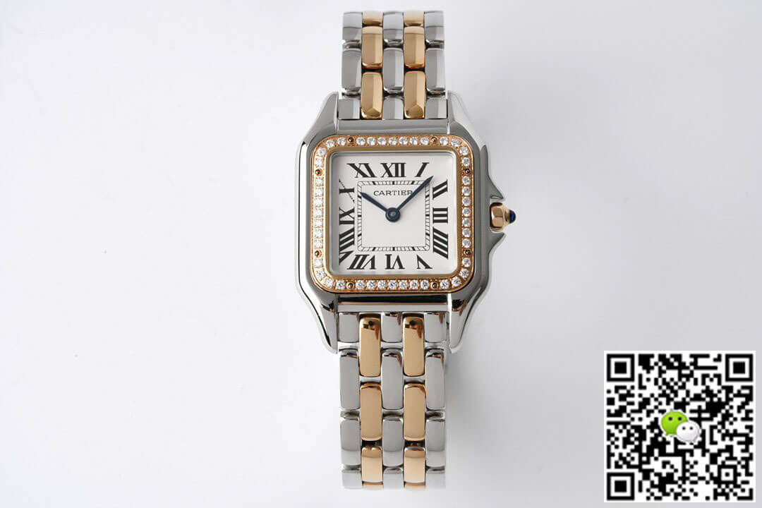 Panthere De Cartier W3PN0007 27MM BV Factory White Dial
