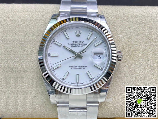 Rolex Datejust M126334-0009 VS Factory White Dial