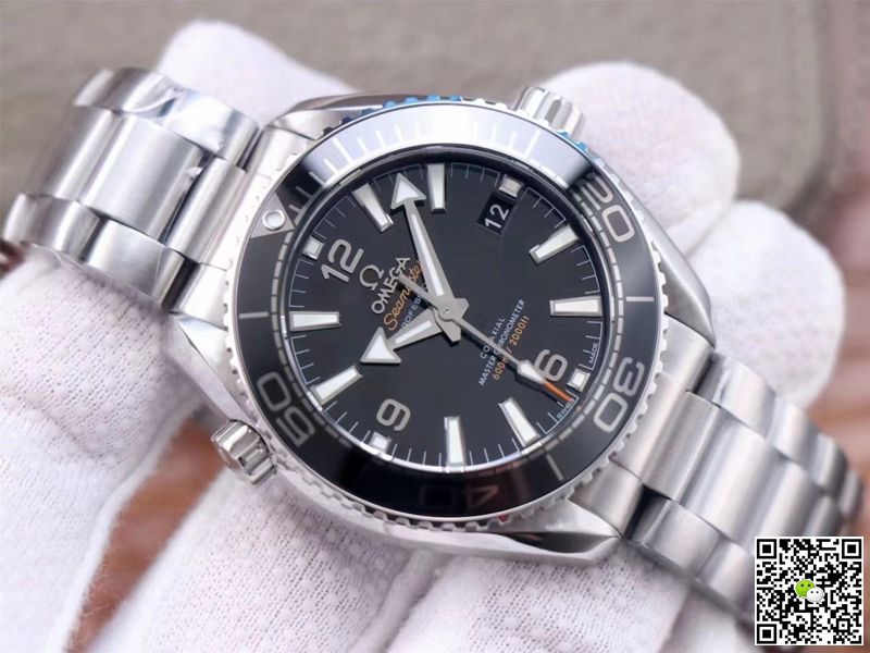 Omega Seamaster 215.30.40.20.01.001 Planet Ocean 600M VS Factory Black Dial