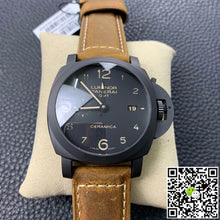 Panerai Luminor GMT 1950 3 Days PAM441 VS Factory V2 Black Dial