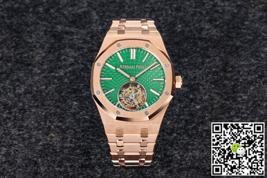 Audemars Piguet Royal Oak Tourbillon 26533OR.OO.1220OR.01 R8 Factory Green Dial