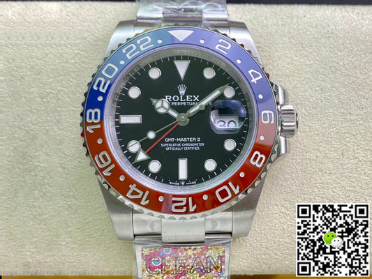 Rolex GMT Master II M126710BLRO-0002 Clean Factory Black Dial