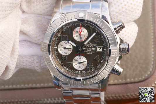 Breitling Avenger II A1338111/F564/170A GF Factory Bituminous Coal Color Dial
