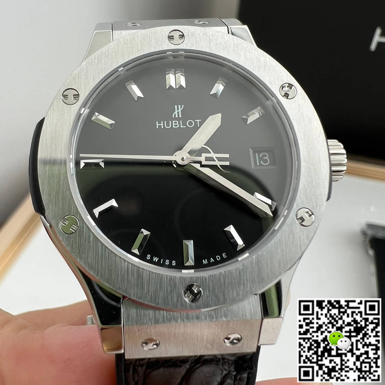 Hublot Classic Fusion 33MM Quartz HB Factory Black Strap