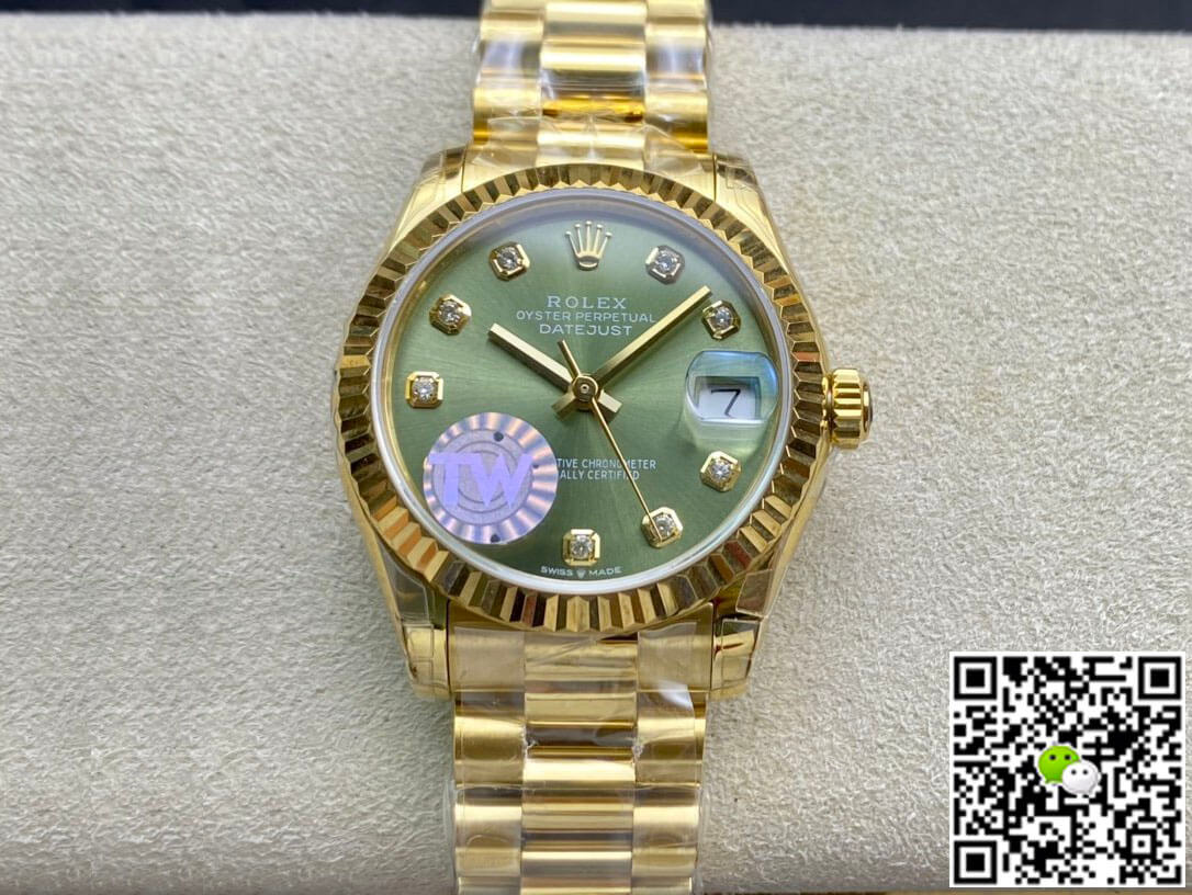Rolex Datejust M278278-0011 31MM TW Factory Yellow Gold