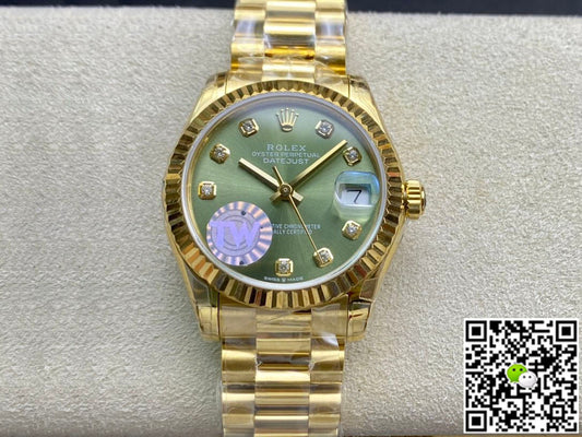 Rolex Datejust M278278-0011 31MM TW Factory Yellow Gold