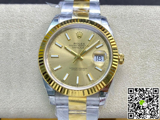 Rolex Datejust M126333-0009 VS Factory Gold Dial