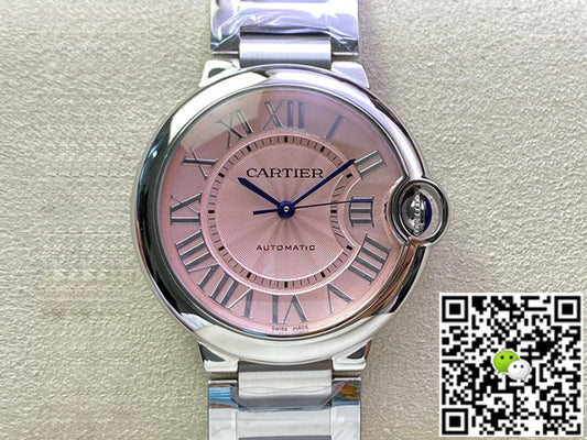 Ballon Bleu De Cartier 36MM WSBB0007 3K Factory Stainless Steel Strap
