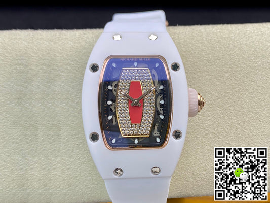 Richard Mille RM 07-01 RM Factory White Ceramic Case