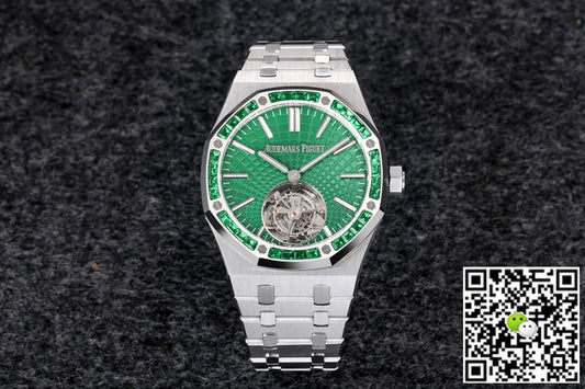 Audemars Piguet Royal Oak Tourbillon 26532IC.EE.1220TI.01 R8 Factory Green Dial