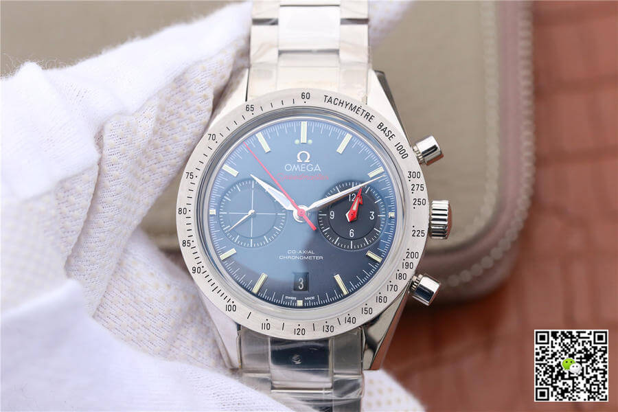 Omega Speedmaster 331.10.42.51.03.001 OM Factory Blue Dial
