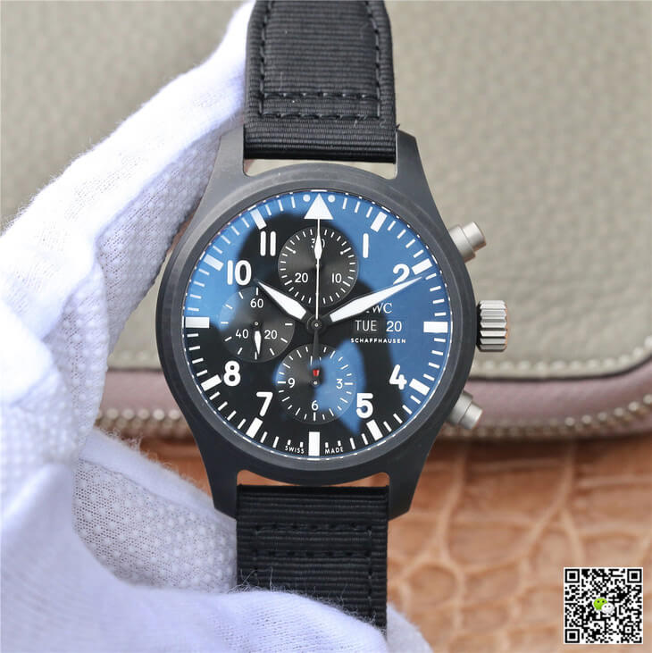 IWC Pilot IW389101 ZF Factory Black Dial