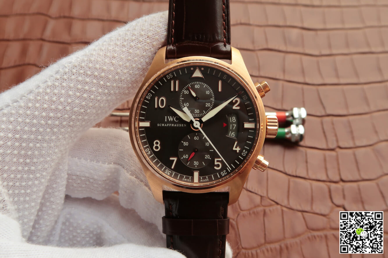 IWC Pilot IW387802 ZF Factory Dark Gray Dial