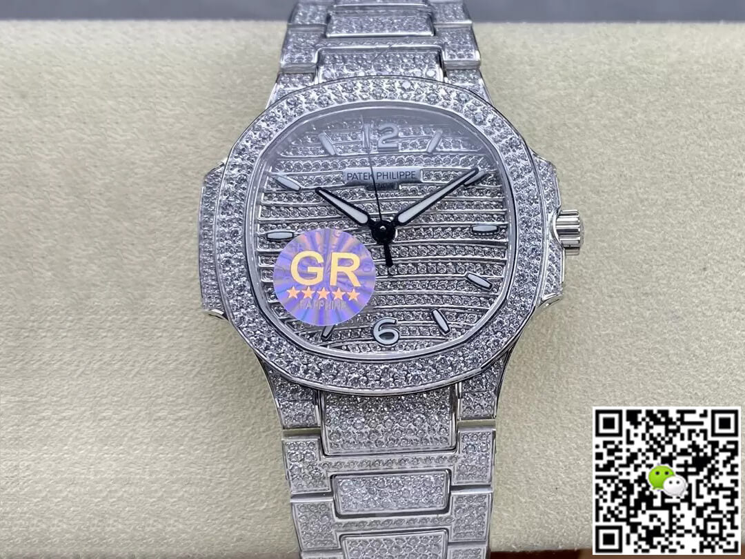 Patek Philippe Aquanaut 7118/1450G-001 GR Factory Diamond Dial
