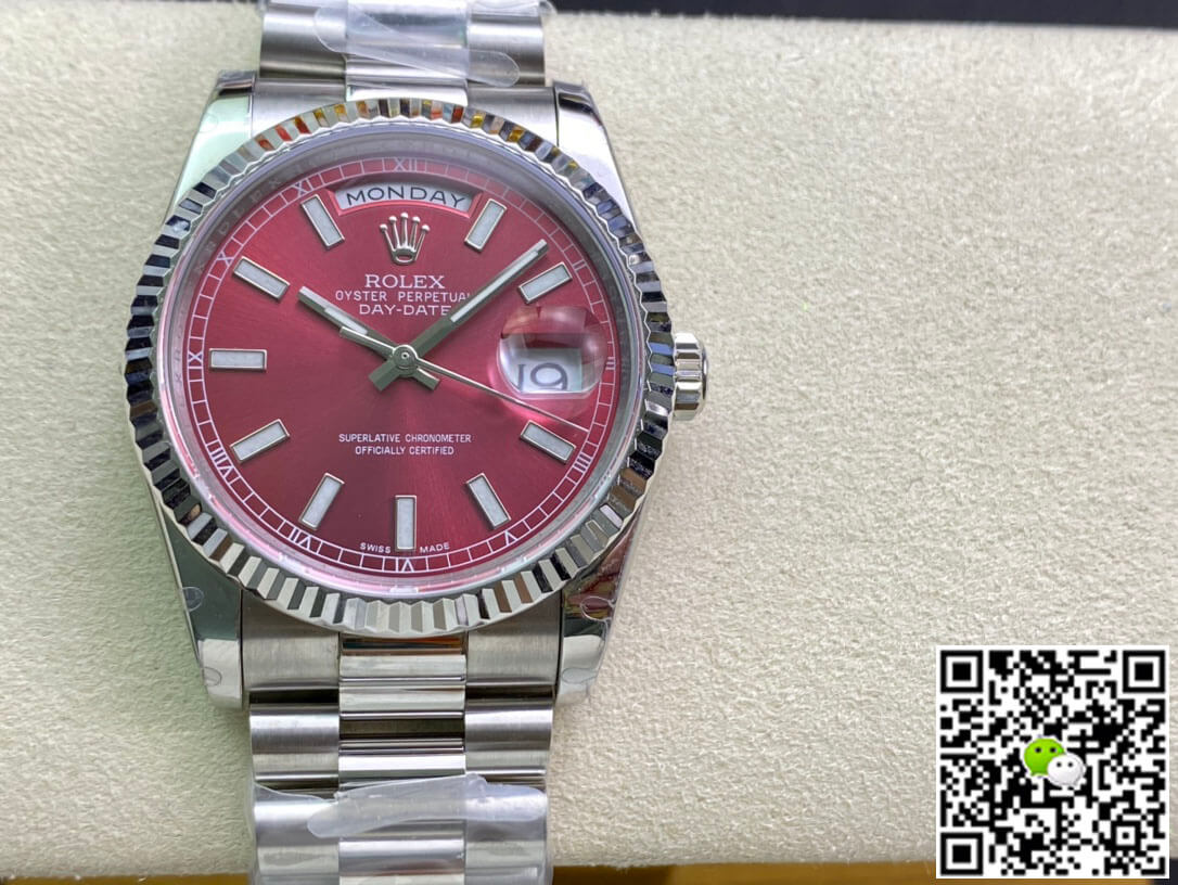 Rolex Day Date 118239 EW Factory 18k White Gold
