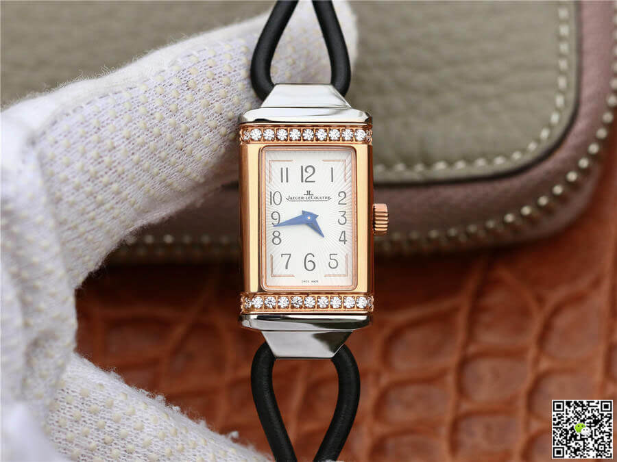 Jaeger-LeCoultre Reverso 3264520 MG Factory Diamond White Dial