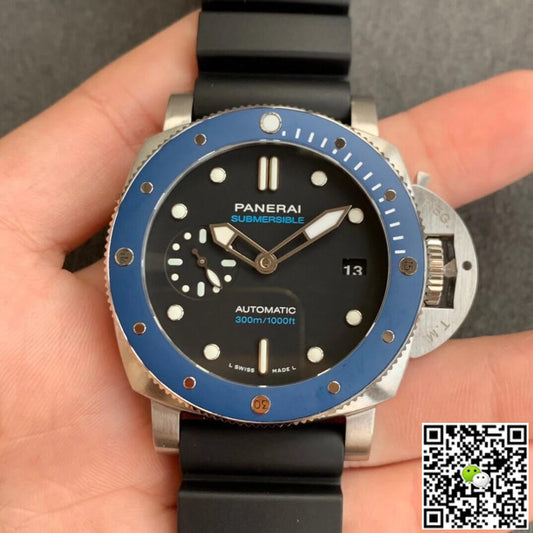 Panerai Submersible PAM01209 VS Factory Blue Bezel