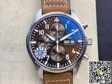 IWC Pilot Chronograph Edition Le Petit Prince IW377713 ZF Factory Chocolate Dial