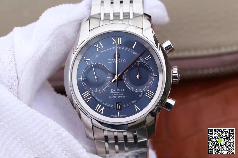 Omega De Ville 431.10.42.51.03.001 OM Factory Blue Dial