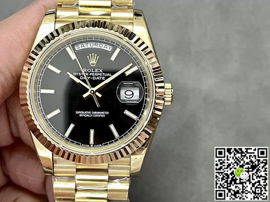 Rolex Day Date M228238-0067 GM Factory Black Dial