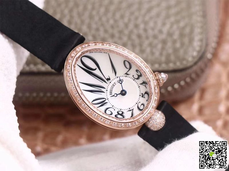 Breguet Reine De Naples 8928BR/5W/844 DD0D ZF Factory Rose Gold Diamond