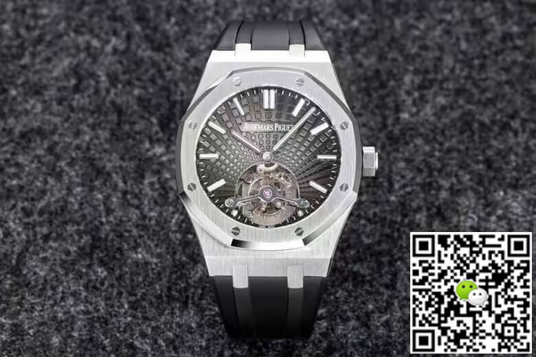 Audemars Piguet Royal Oak Tourbillon R8 Factory V3 Black Strap