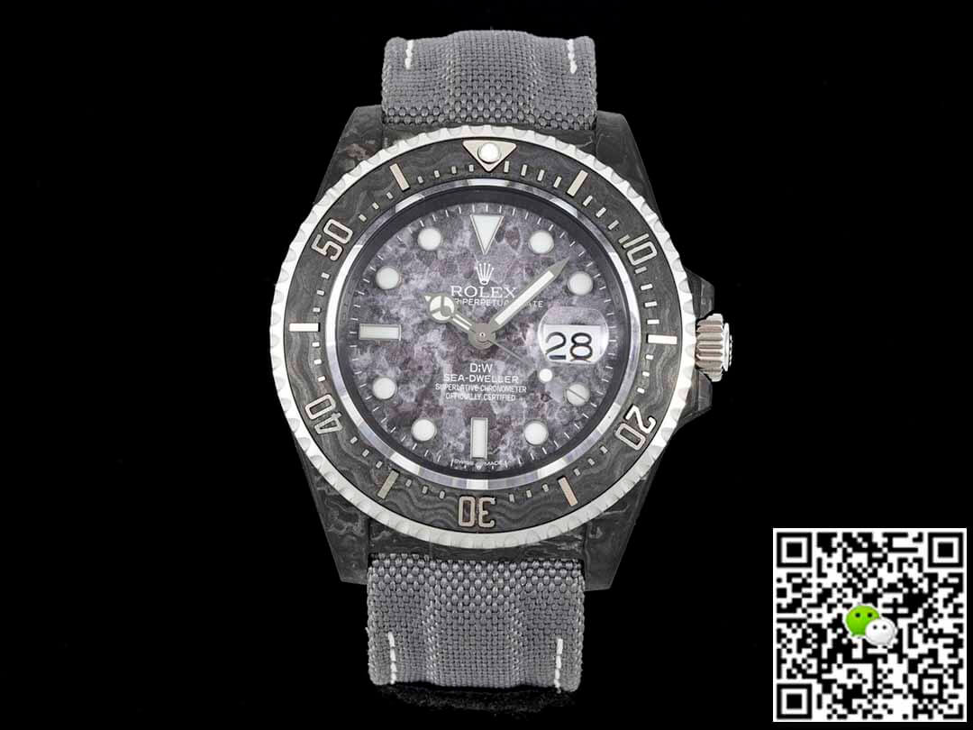 Rolex Sea-Dweller Diw Factory Carbon Fiber Bezel