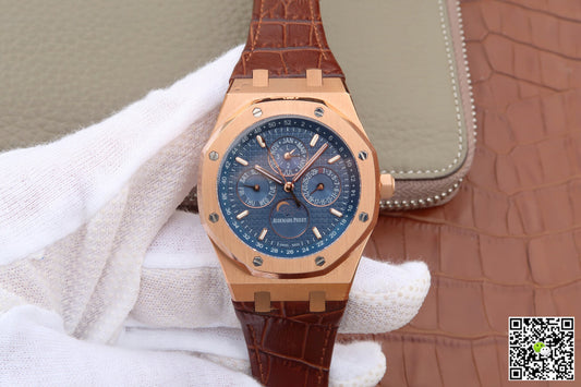 Audemars Piguet Royal Oak Perpetual Calendar 26574 JF Factory Blue Dial