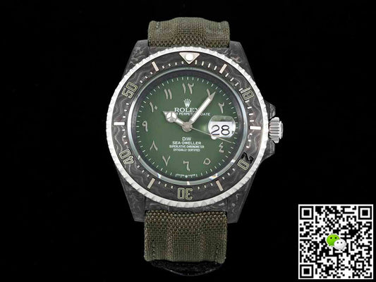 Rolex Sea-Dweller Diw Factory Carbon Fiber Green Dial
