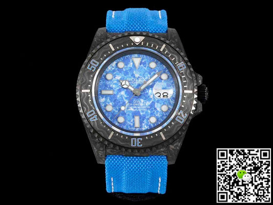 Rolex Sea-Dweller Diw Factory Carbon Fiber Blue Dial