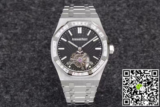 Audemars Piguet Royal Oak Tourbillon 26521BC.ZZ.1220BC.01 R8 Factory Diamond-set Bezel