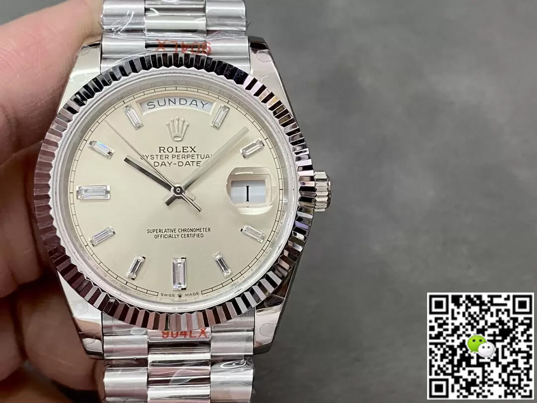 Rolex Day Date M228236-0002 GM Factory Silver Dial