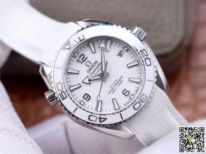 Omega Seamaster 215.33.40.20.04.001 Planet Ocean 600M VS Factory White Dial