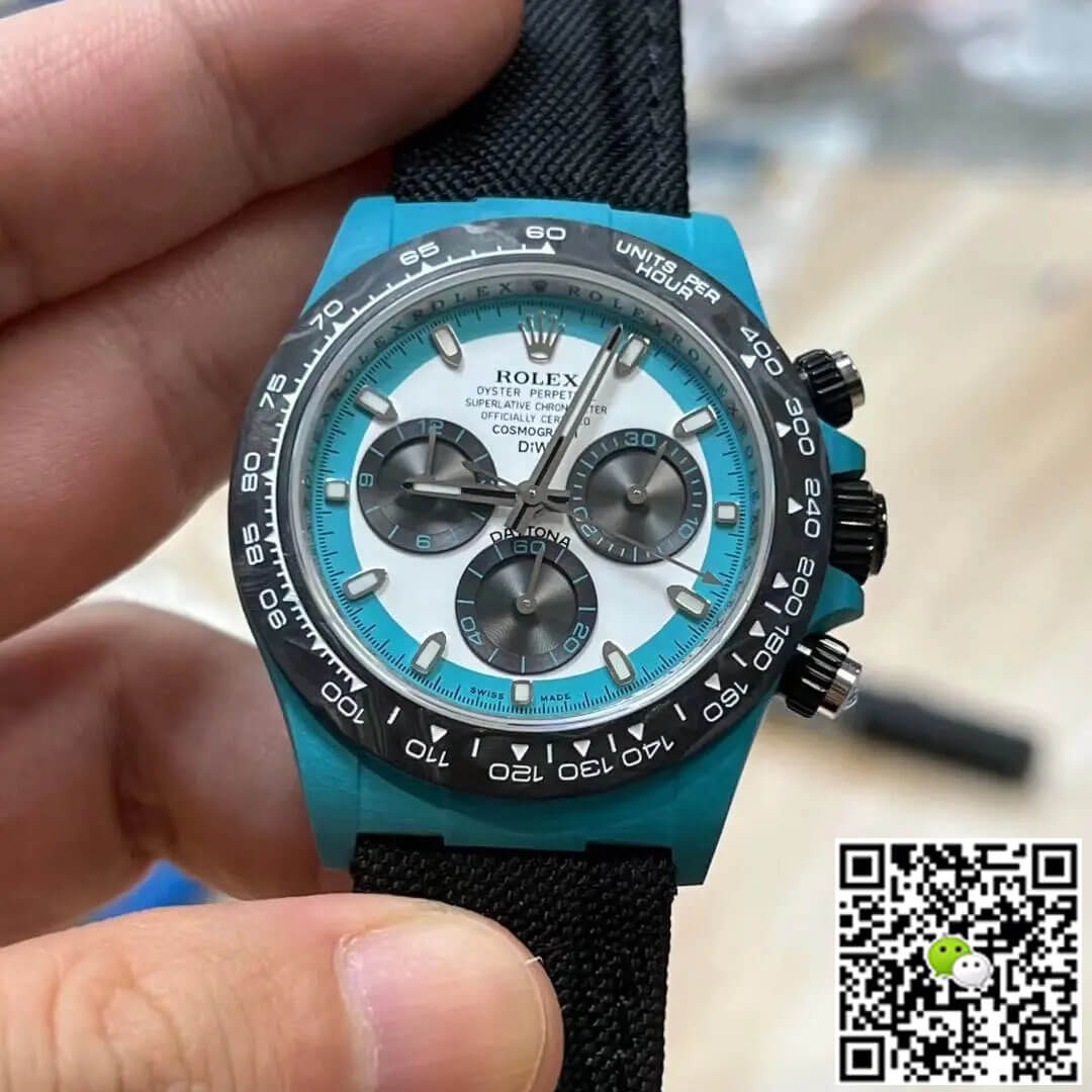 Rolex Daytona Diw Factory NTPT Carbon Fiber Blue Case