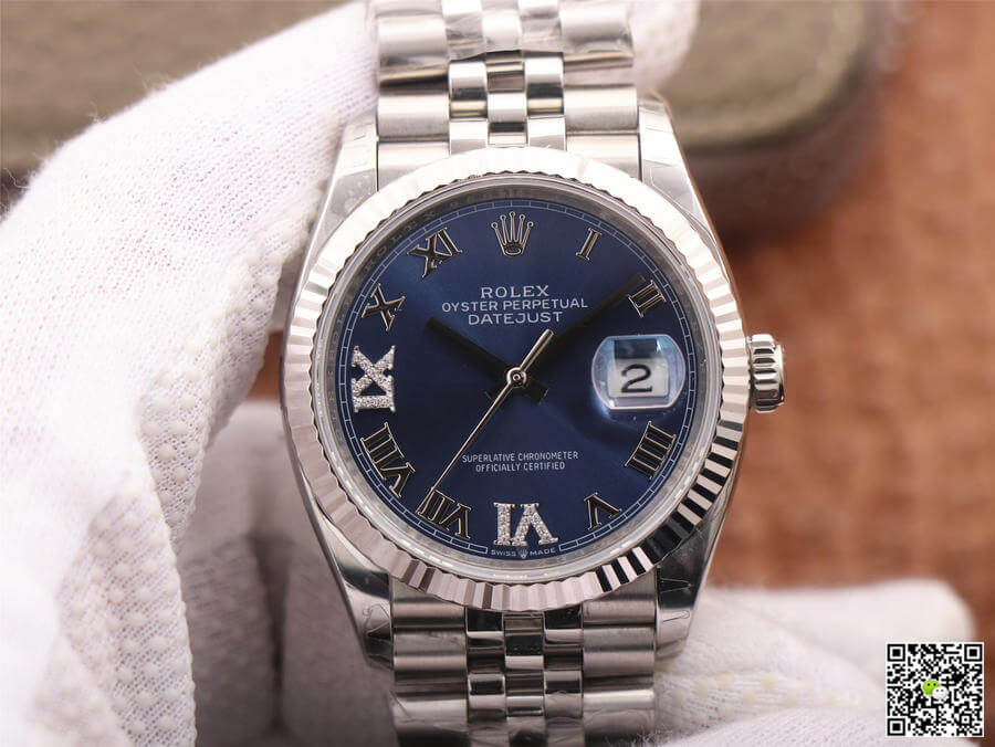 Rolex Datejust 126234 EW Factory Blue Dial