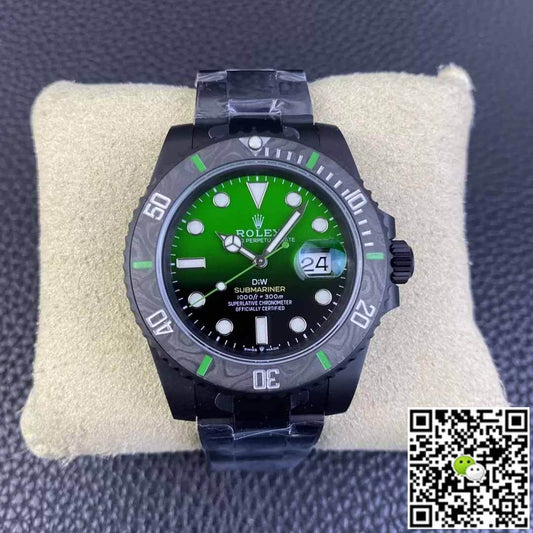 Rolex Submariner VS Factory Carbon Fiber Green Gradient Dial
