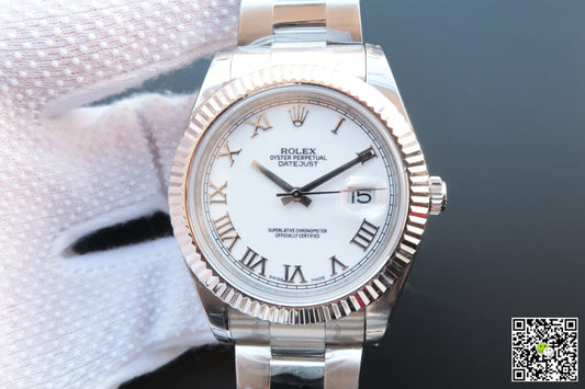 Rolex Datejust M126334-0023 EW Factory White Dial