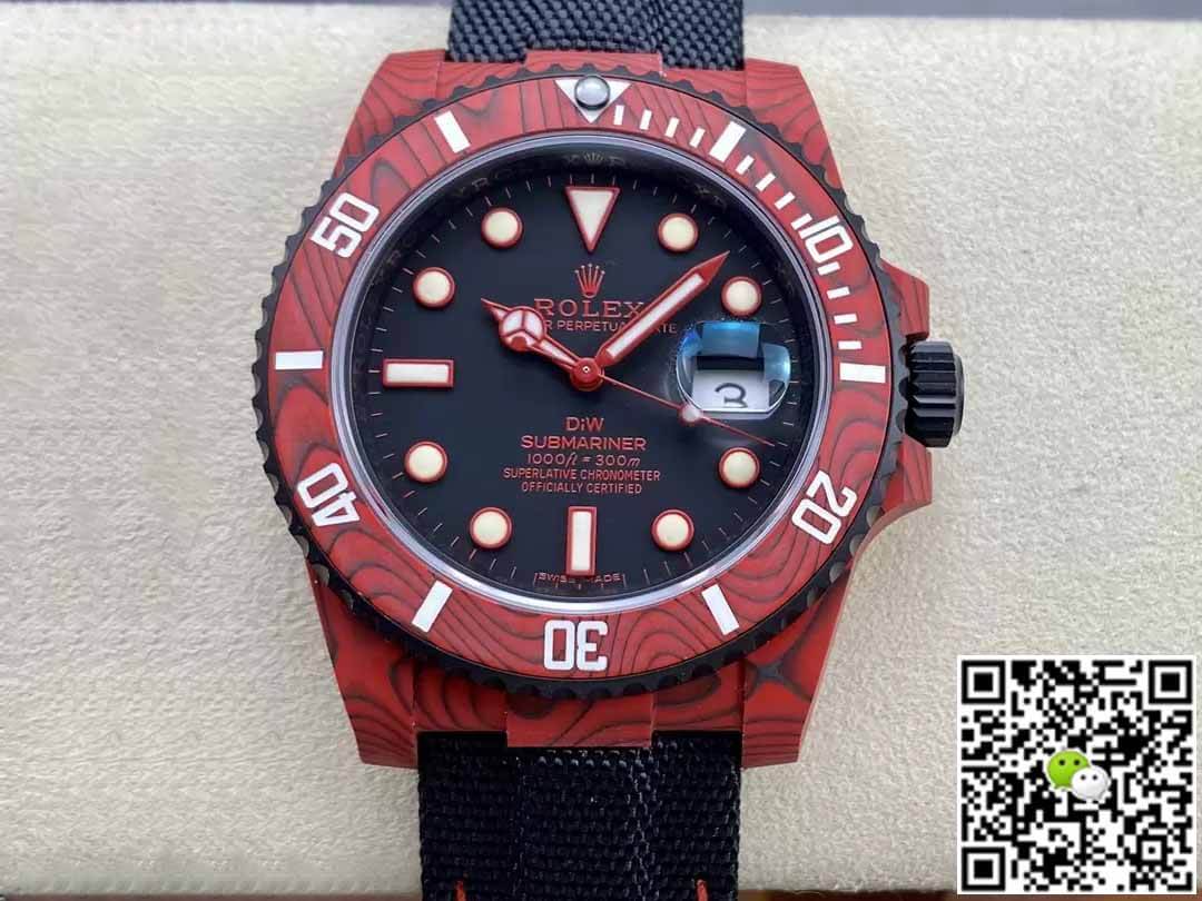 Rolex Submariner VS Factory Red Carbon Fiber Case