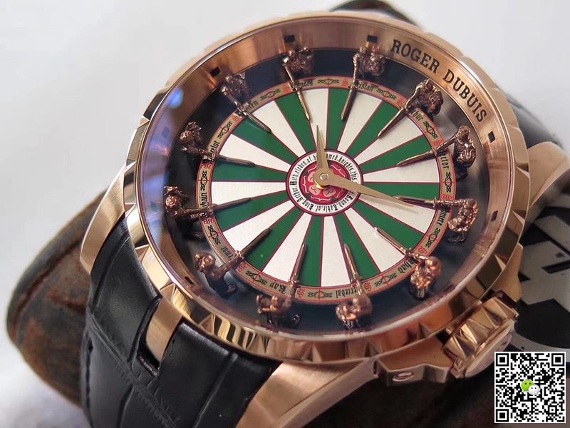 Roger Dubuis Excalibur RDDBEX0398 Knights of the Round Table II ZF Factory Rose Gold